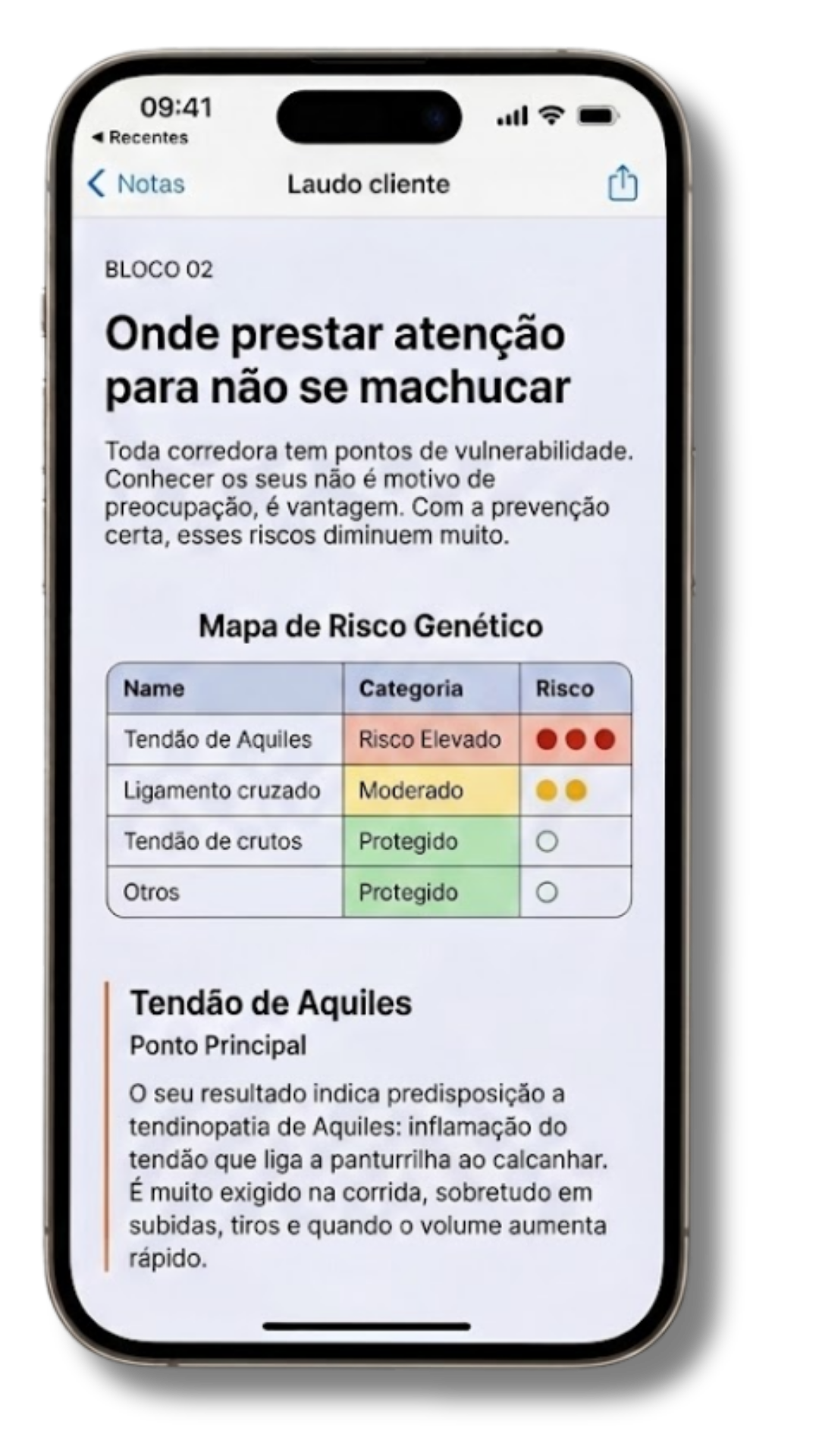 Laudo do Corredor